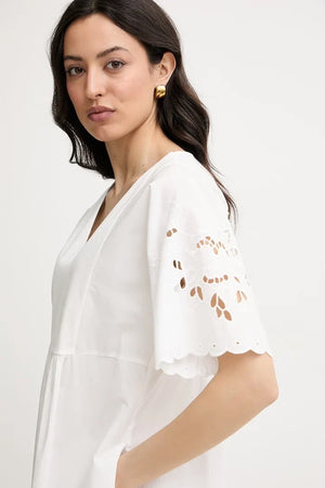 Weekend Max Mara Pamuklu Yazlık Elbise TARTUFO