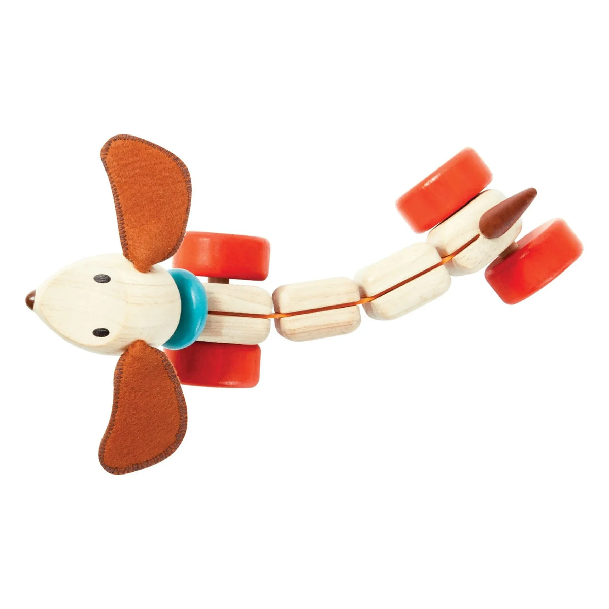 Plan Toys - Pulling Dog Teak