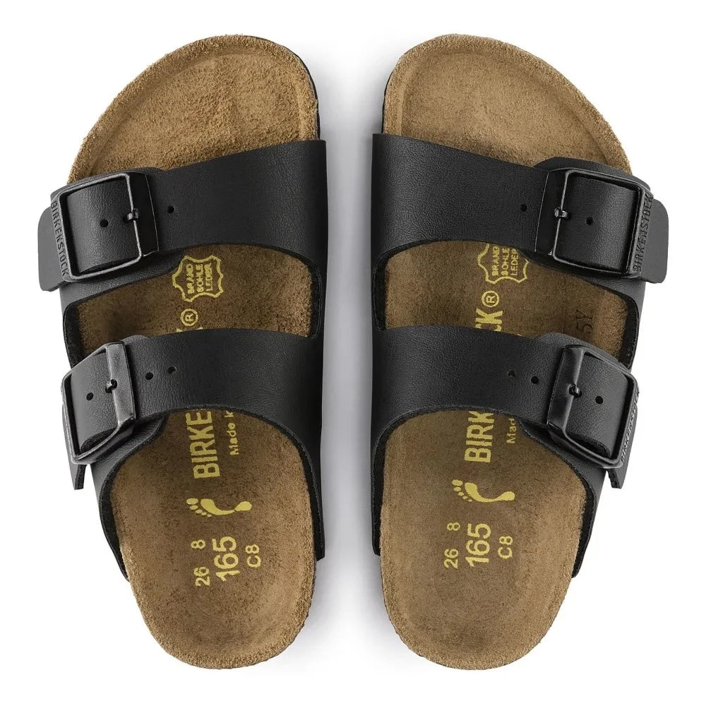 BIRKENSTOCK - Arizona nubuck sandal | Black