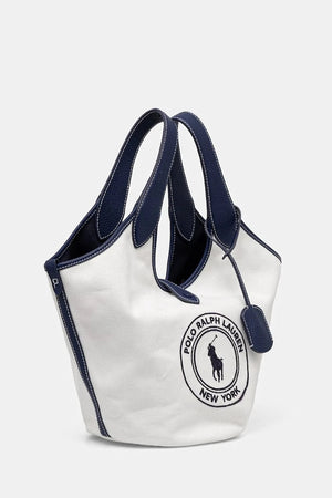 Polo Ralph Lauren pamuklu kadın tote çanta