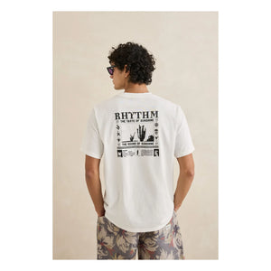 Rhythm - Vintage Cactus T-Shirt | White