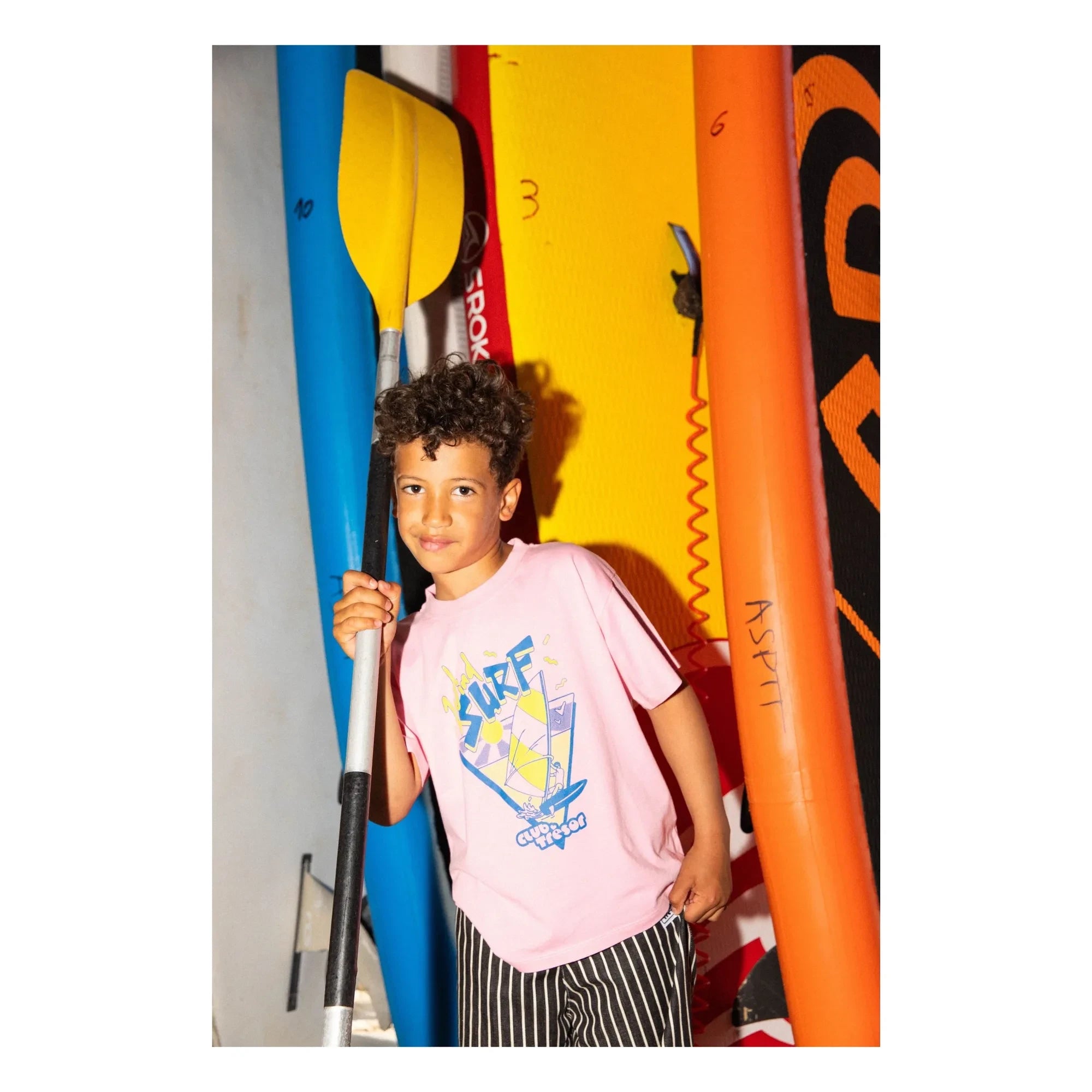 Club Trésor - Wind Surf T-Shirt | Pink