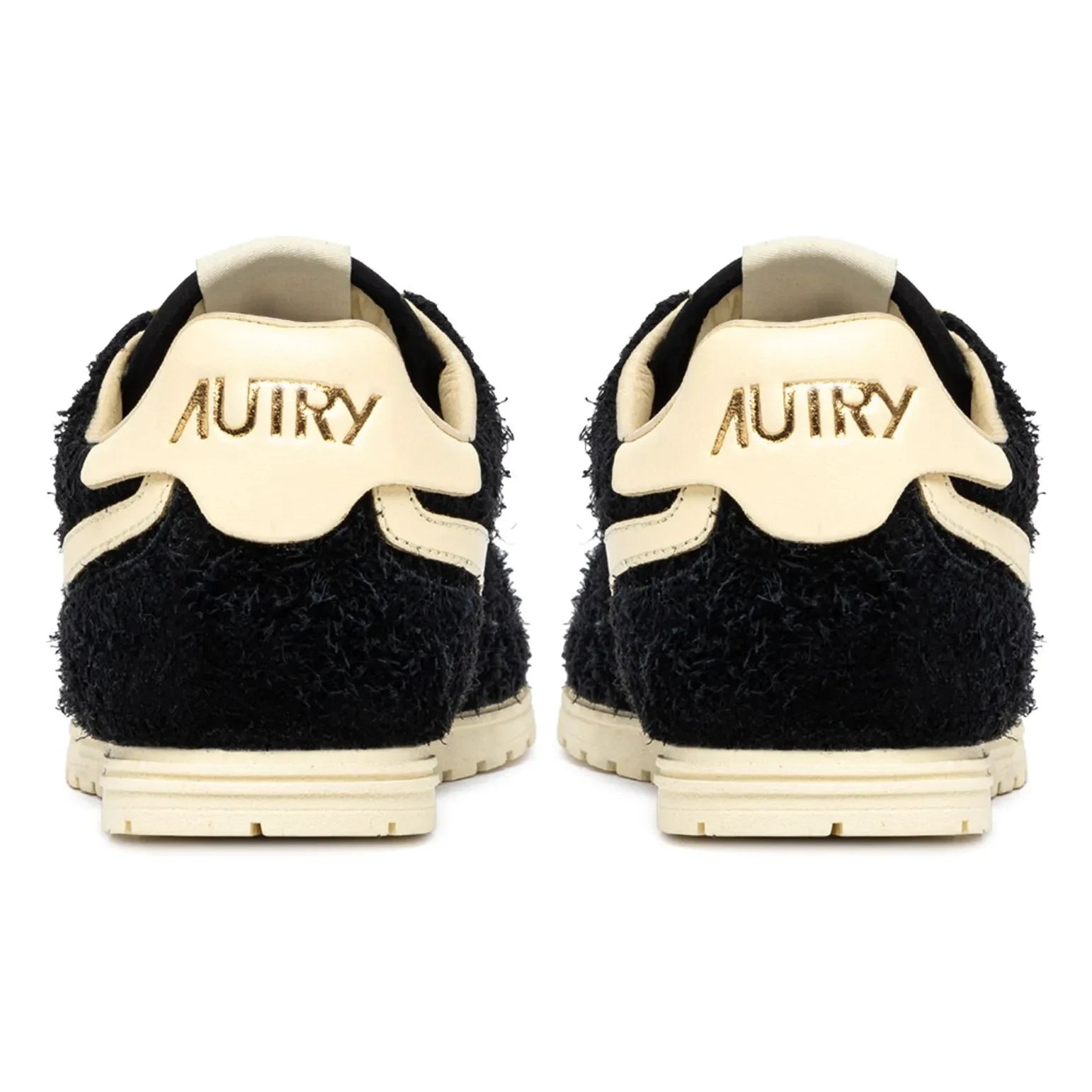 Autry - Windspin Low Two-Tone Suede & Leather Sneakers | Black