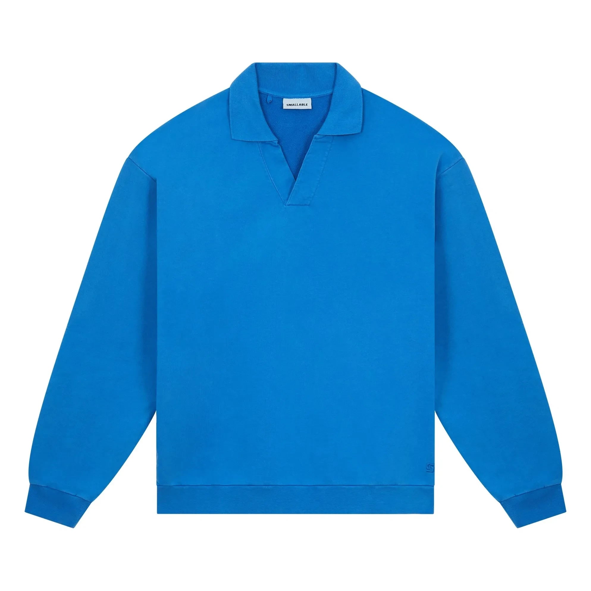 Smallable Man - Bob Polo neck sweatshirt | Royal blue