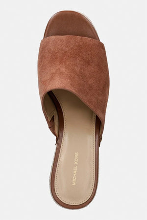 MICHAEL Michael Kors kadın süet Mayes Wedge Sandal