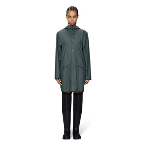 Rains - Long Coat W3 | Dark Gray