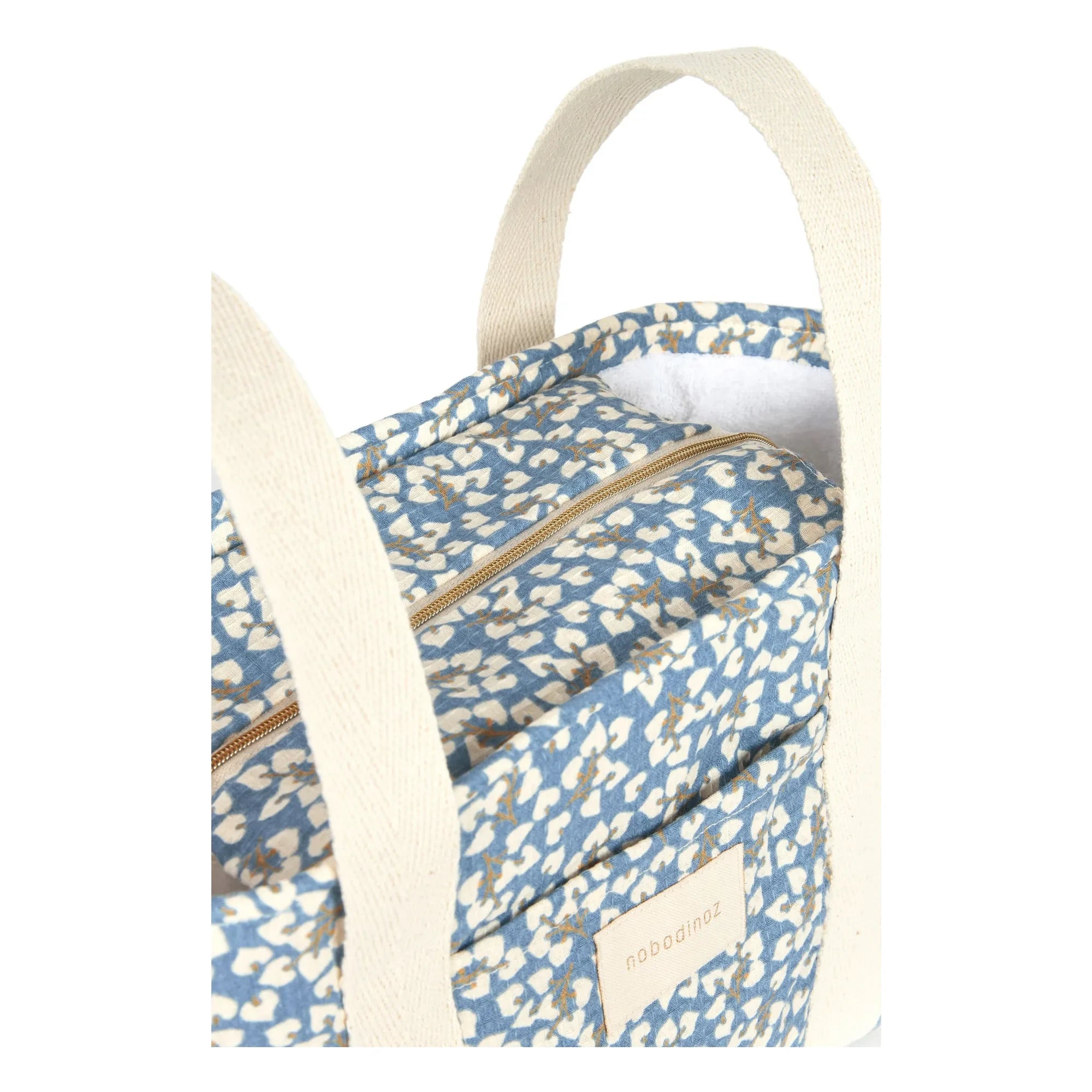 Nobodinoz - Opera Yumiko stroller organizer bag | Blue