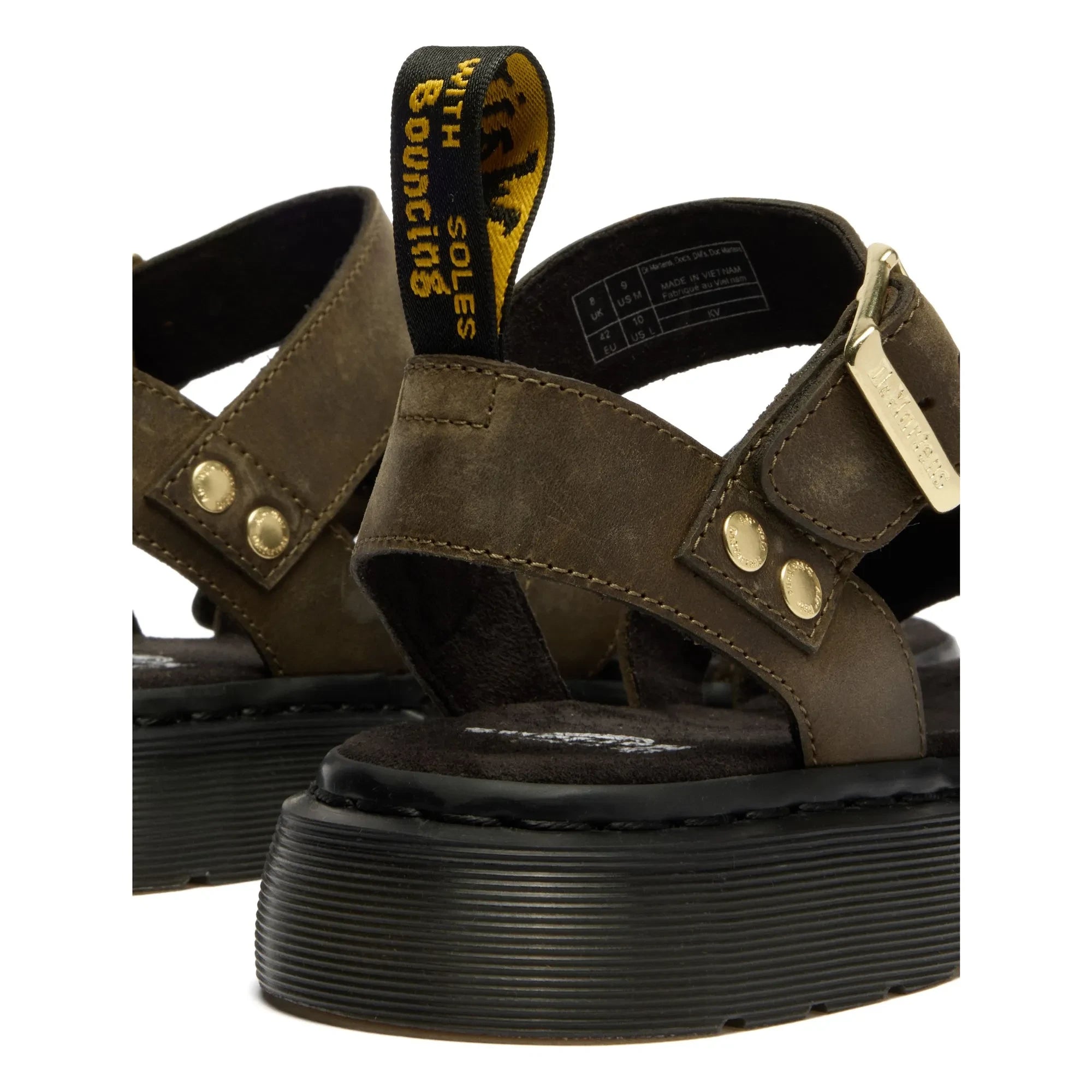 Dr Martens - Gryphon Sandals | Olive