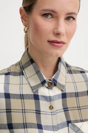Barbour Keten Elbise Fern