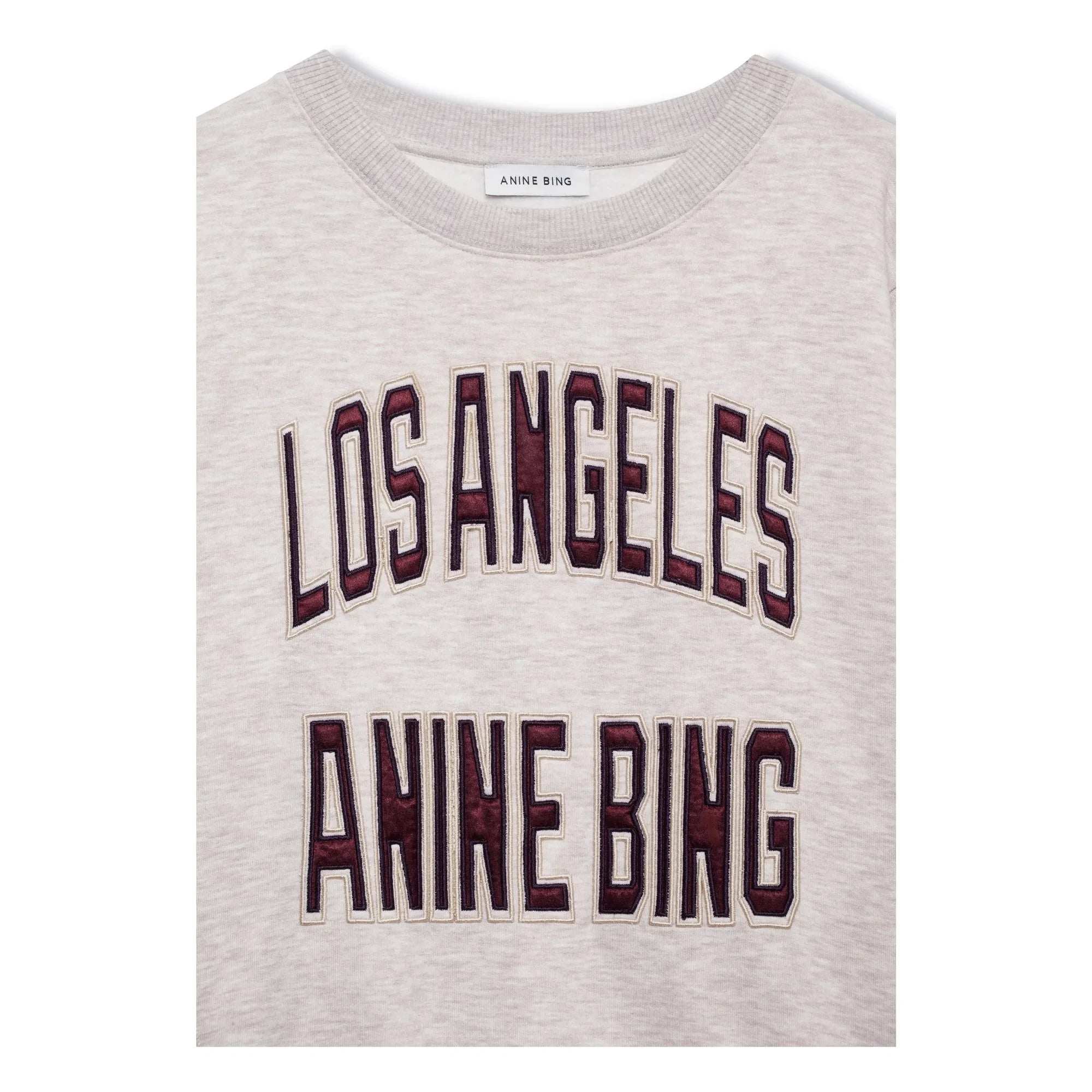 Anine Bing - Harry LA sweatshirt | Kırçıllı bej