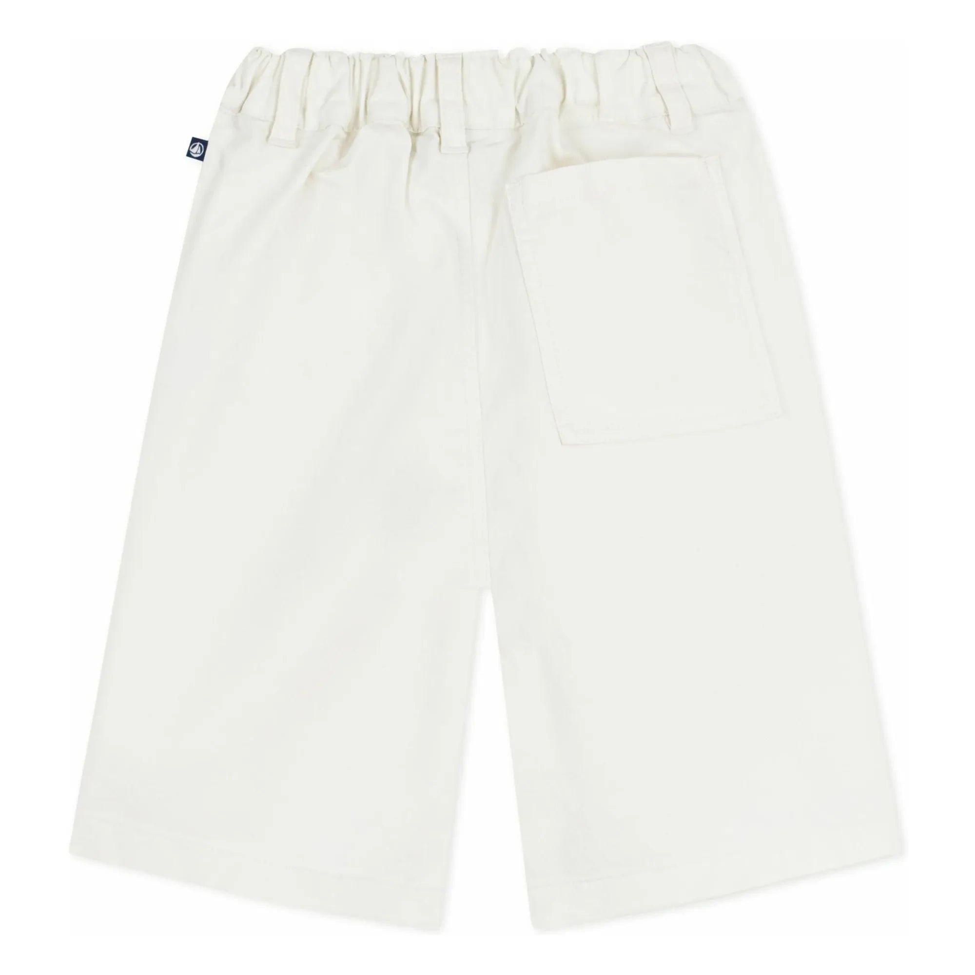 Petit Bateau - Solid Twill Bermuda Shorts | Ecru