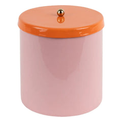 Present Time - Pink Funky Retro Double Pot