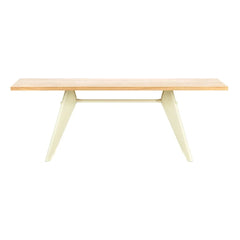 Vitra - EM Table - Ecru legs - Jean Prouvé, 1950 | Oak