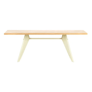 Vitra - EM Table - Ecru legs - Jean Prouvé, 1950 | Oak
