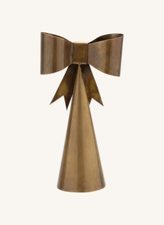 Anna + Nina - Radiant Ribbon Christmas Tree Topper | Gold