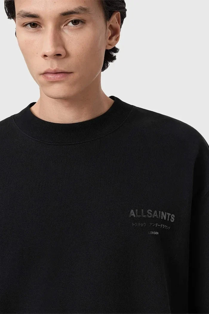 AllSaints XANDER Pamuklu Kapüşonlu Sweatshirt