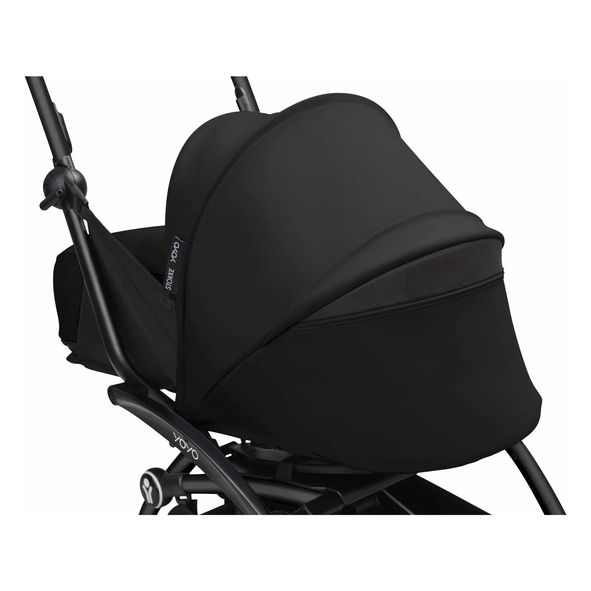 Stokke® - YOYO³ 0+ Newborn Stroller Black Frame | Black