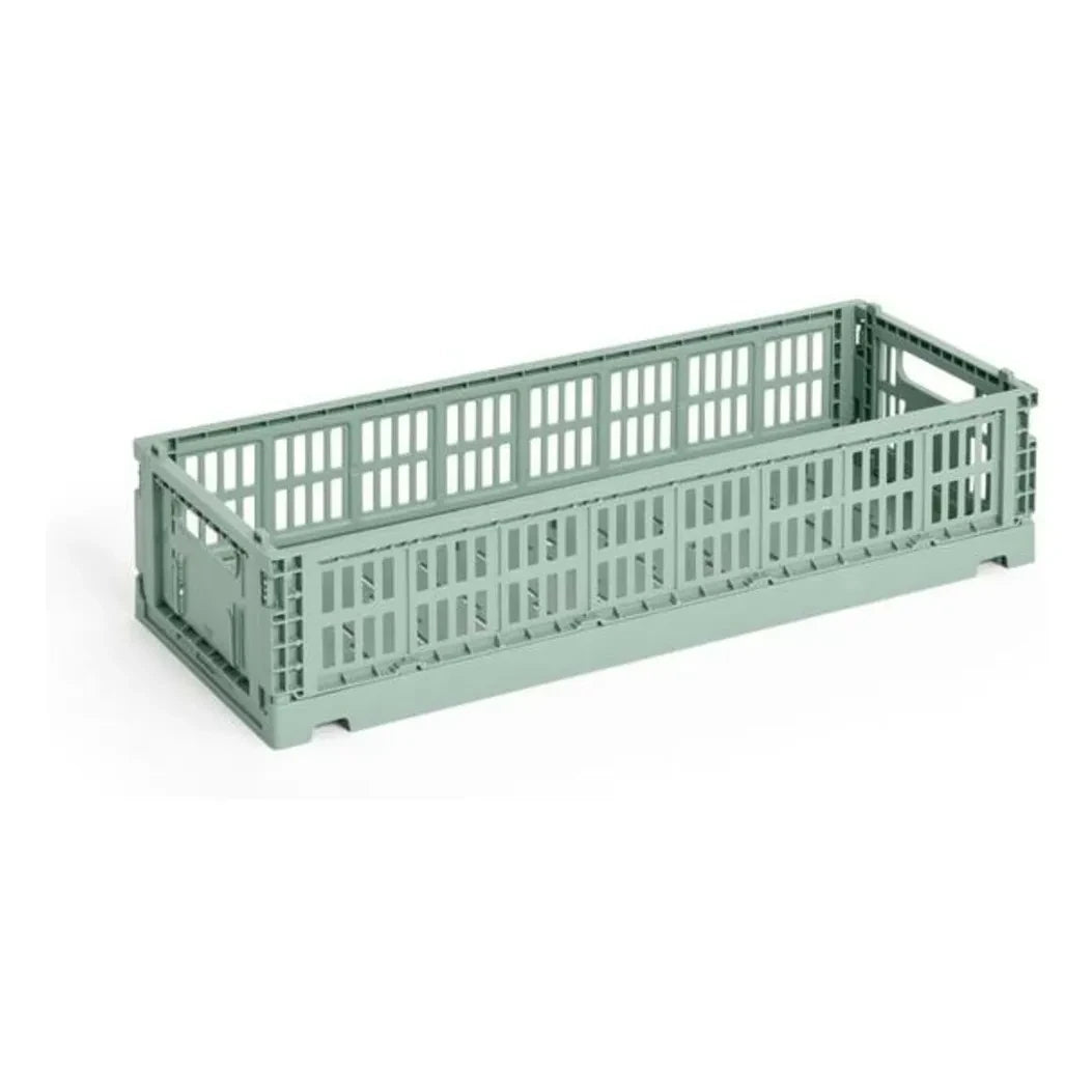 Hay - Long Folding Crate | Sage