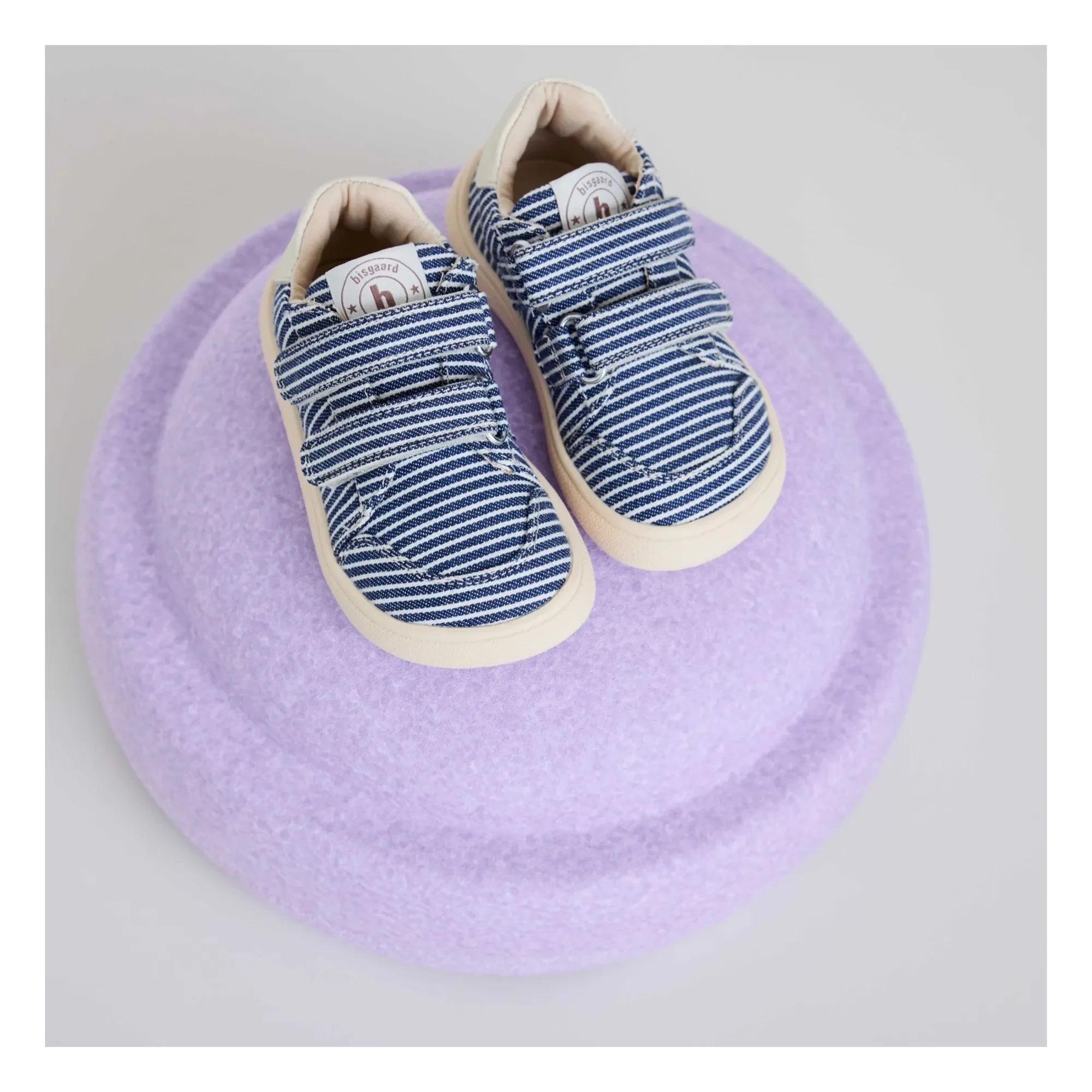 Bisgaard - Striped Scratch Sneakers | Navy