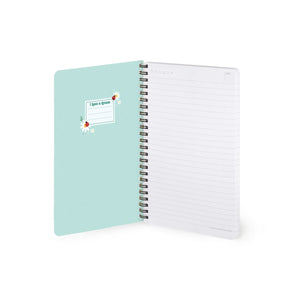 Legami - A5 Çizgili Sert Kapaklı Resimli Defter - Uğur Böceği - Spiralli