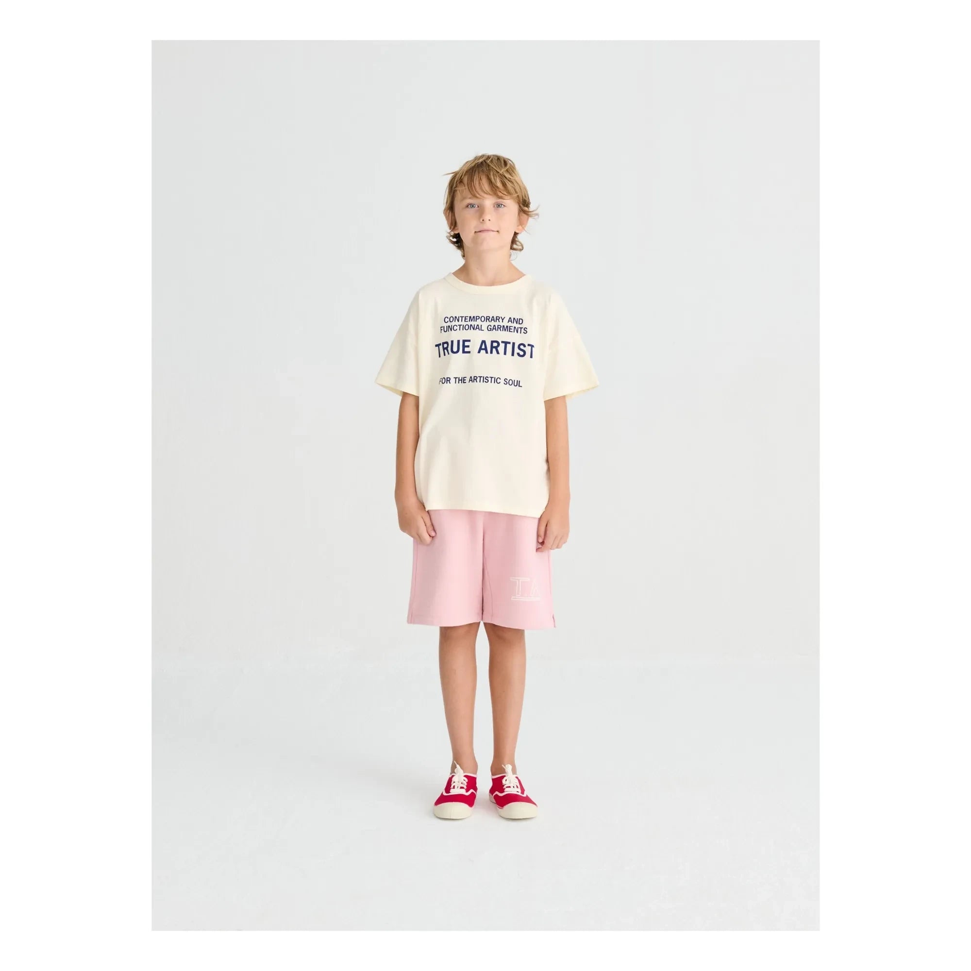 True Artist - N°1 T-shirt Organik pamuk | Krem