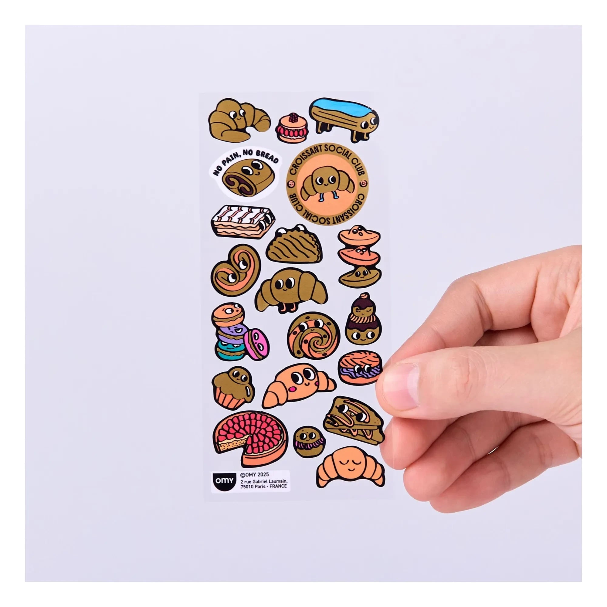 Omy - Iconic Croissant Léon Stickers