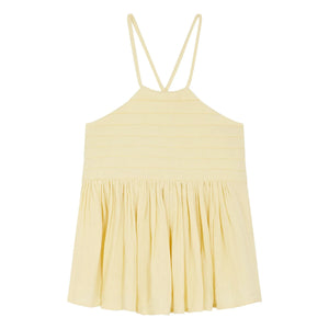Leon & Harper - Coselo organic cotton tank top | Lemon yellow