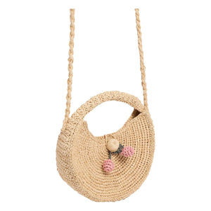 Bonpoint - Loulou Raphia Bag | Natural