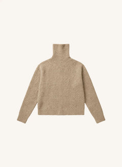 Smallable Woman - Johanna Alpaca Wool Sweater | Camel
