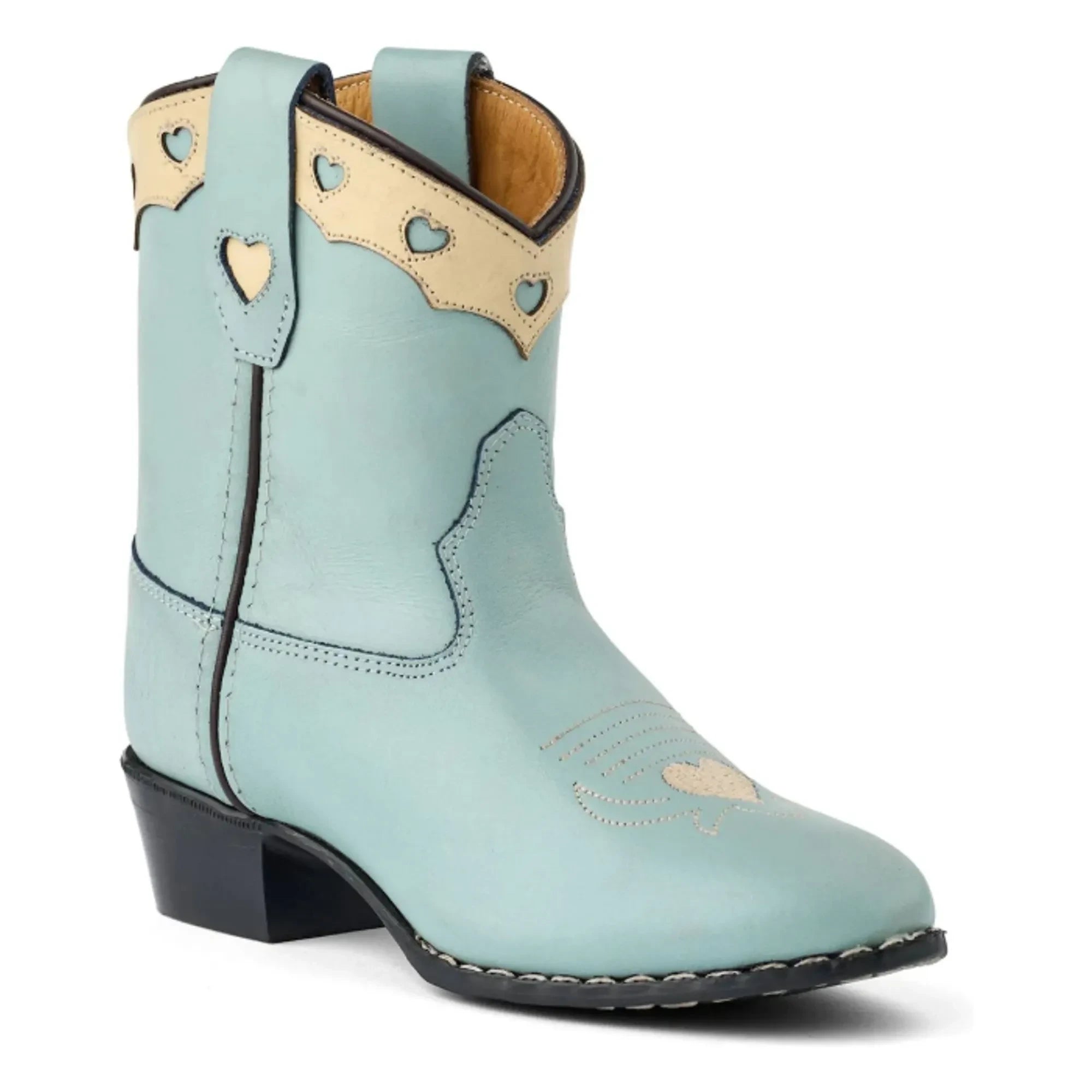 Copenhagen Colors - Short Cowboy Boots - Copenhagen Colors X Bootstock | Light Blue