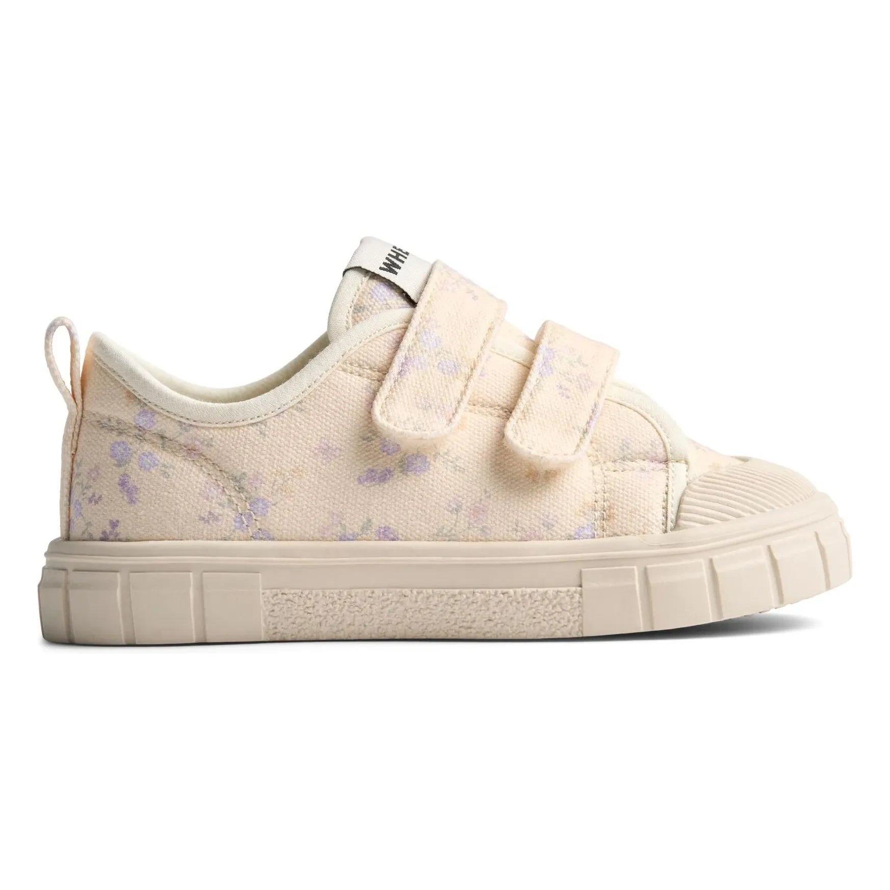 Wheat - Floral Bobbie Scratch Sneakers | Apricot