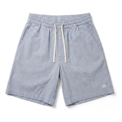 Smallable Kid - Striped Tom Shorts | Royal Blue