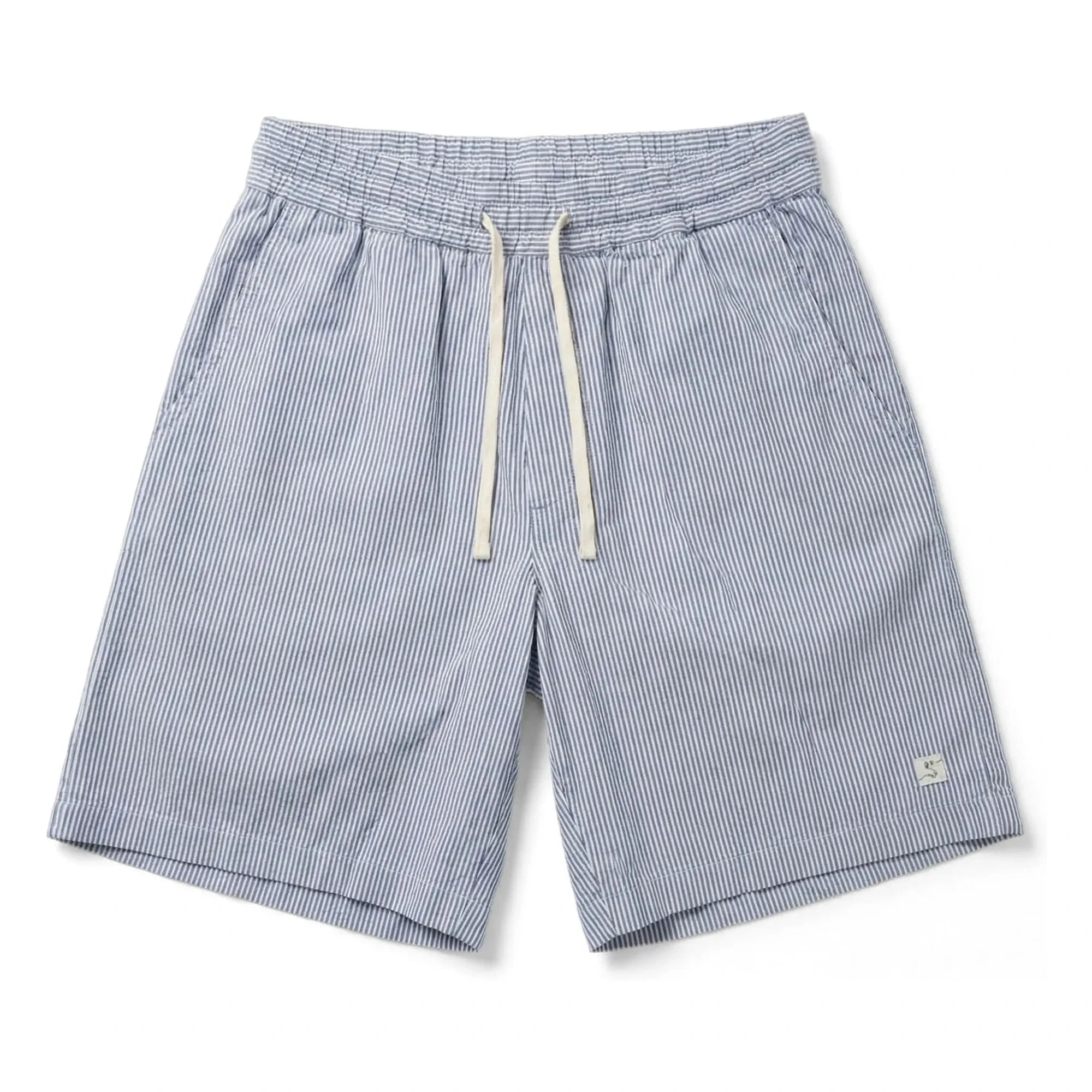 Smallable Kid - Striped Tom Shorts | Royal Blue