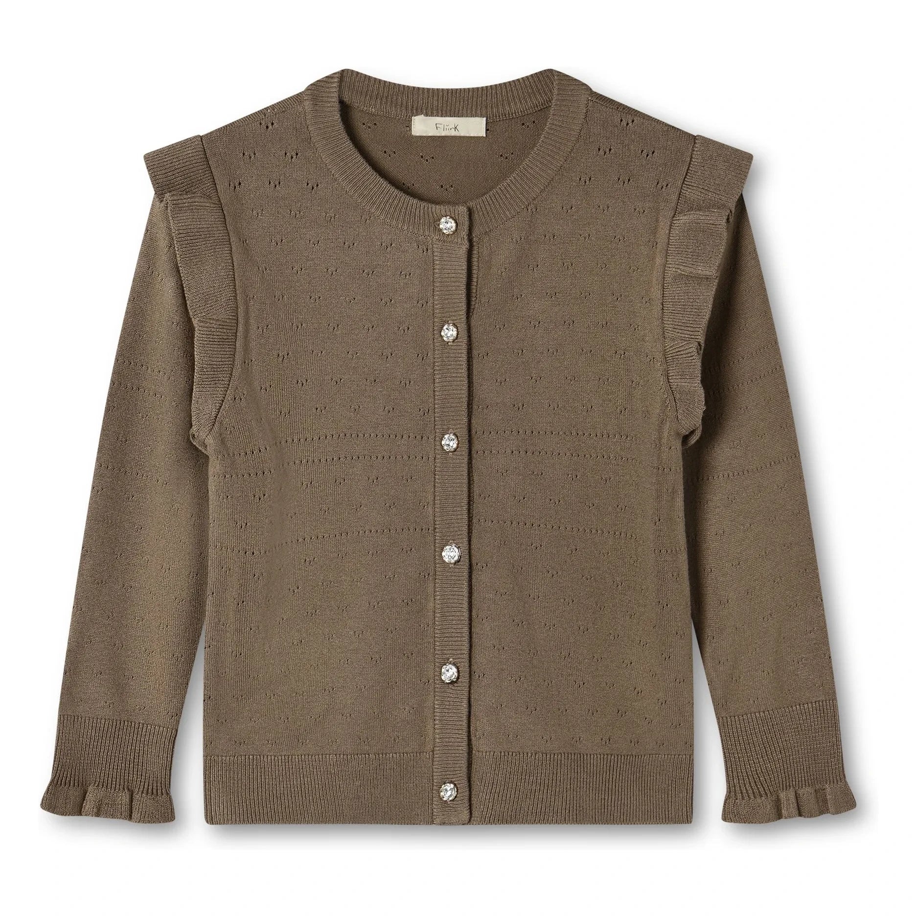 Fliink - Beige Fame Cardigan