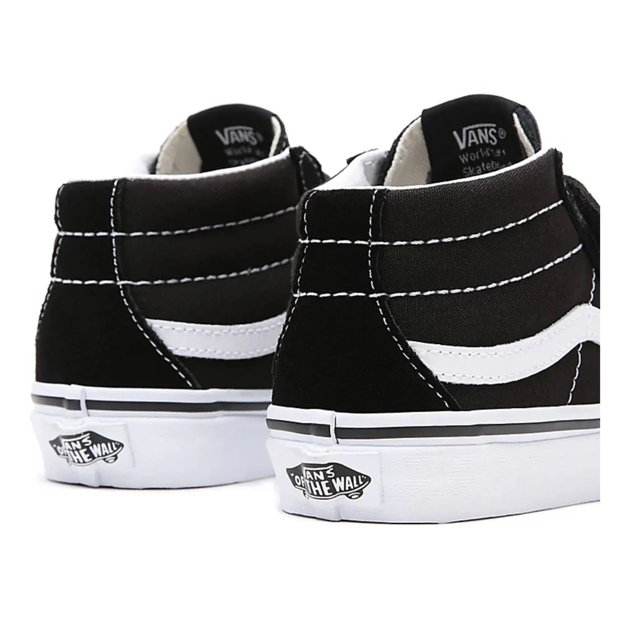 Vans - SK8-Mid Reissue Velcro Sneakers | Black