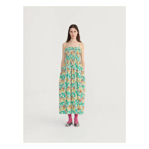 Bobo Choses - Herbalist Strapless Organic Cotton Dress | Ecru