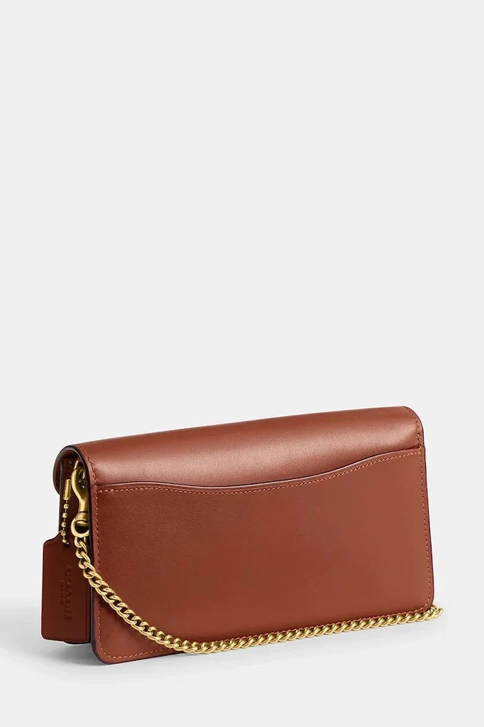Coach Tabby Chain Clutch In Signature Canvas Deri Çanta
