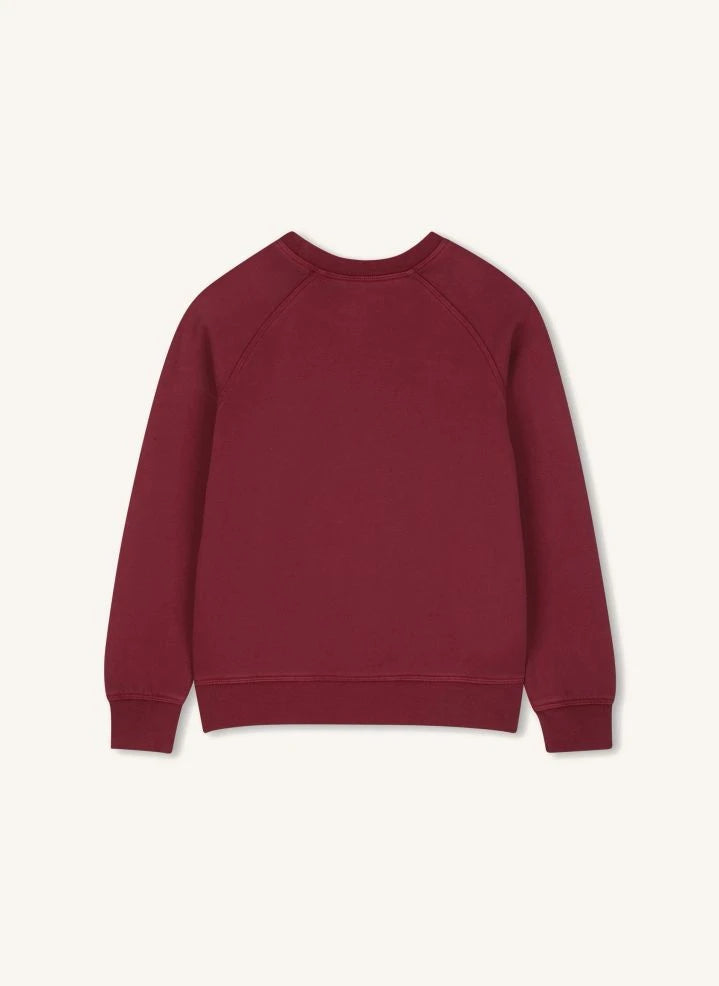 Zadig & Voltaire - Voltaire Sweat 97 Organic cotton | Burgundy
