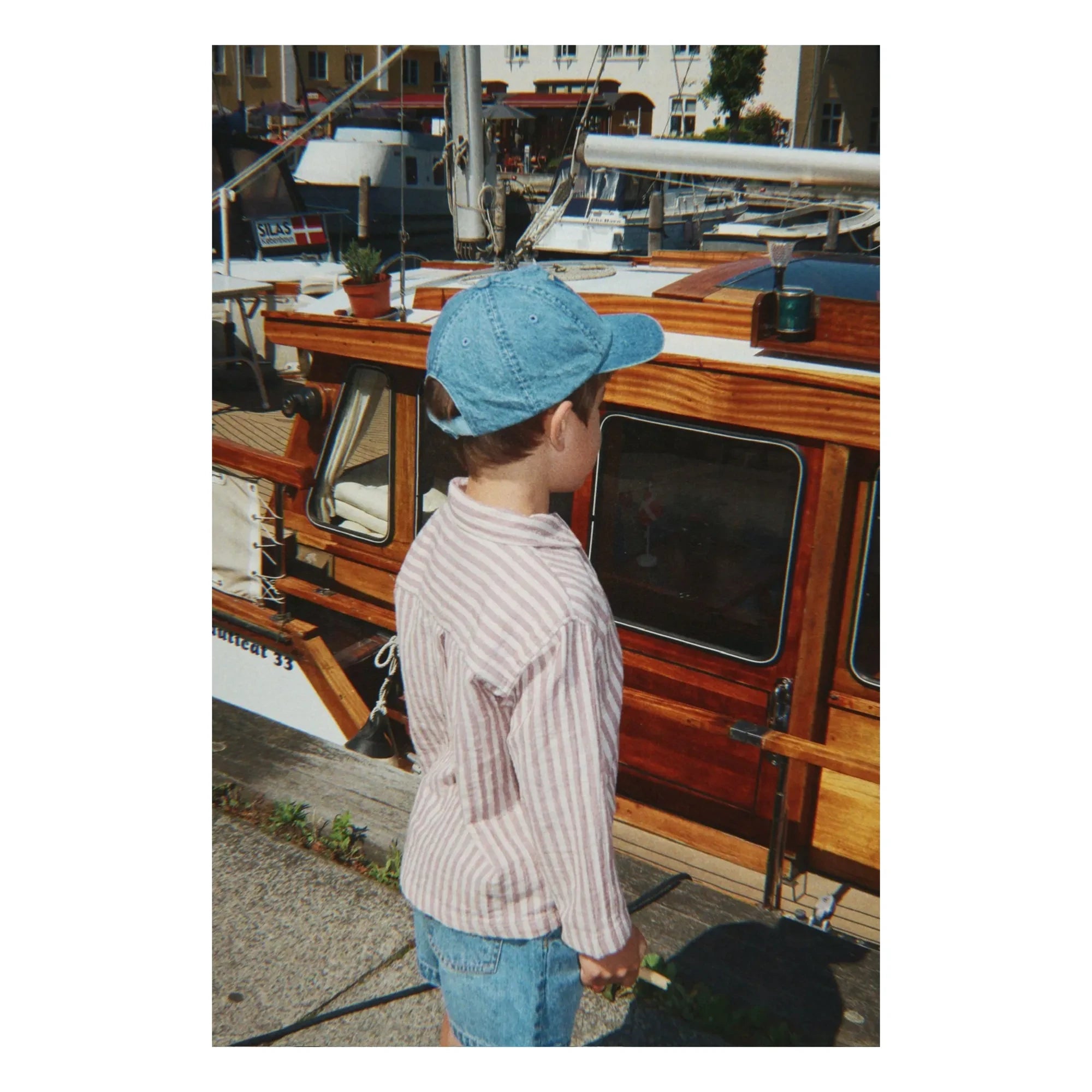 Konges Sløjd - Ely Striped Organic Cotton Shirt | Red