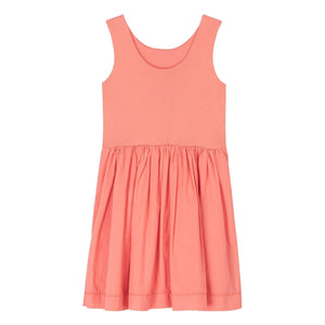 Petit Bateau - Organic cotton corduroy dress | Coral