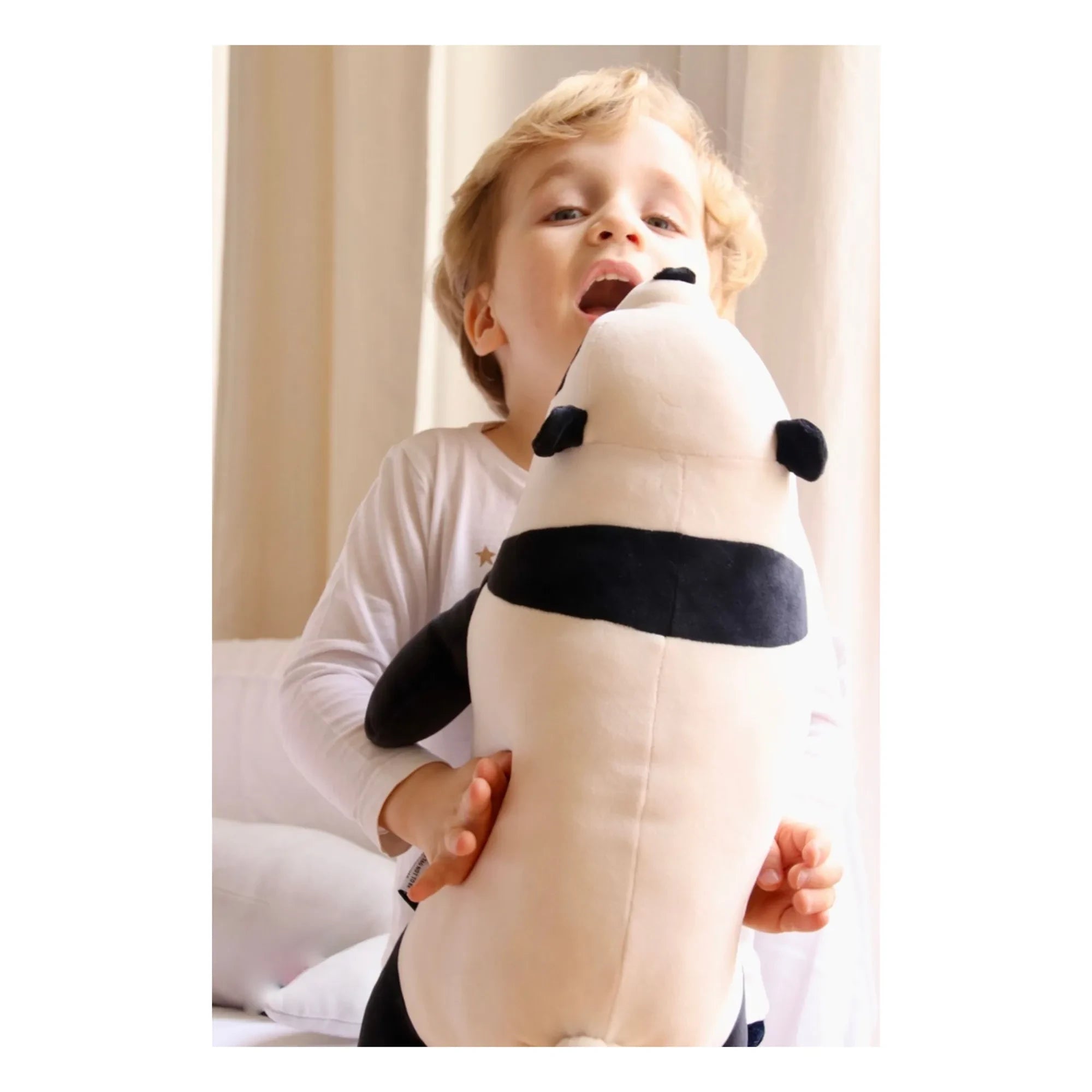 Nemu Nemu - Paopao Panda Plush | Noir/Blanc