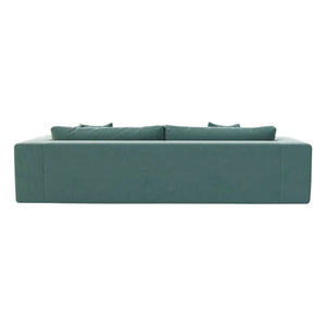 Panac Edition - Bellechasse Velvet Upholstered Sofa for 4 People - 275 cm | Cognac