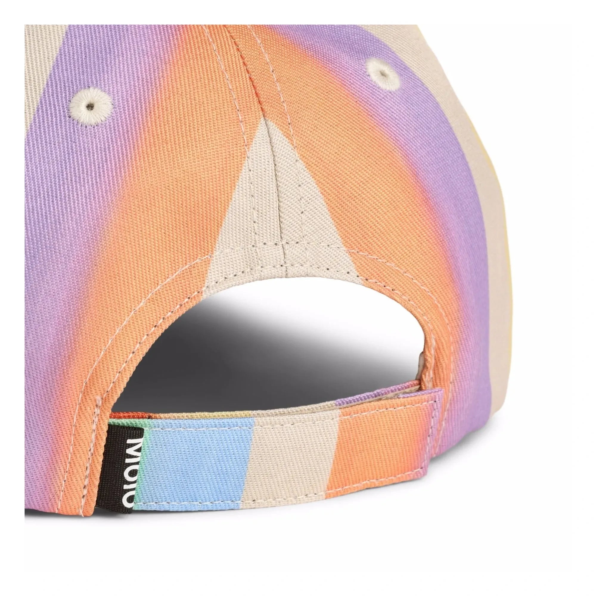 Molo - Striped Shadow Hat | Orange