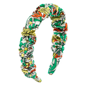 Bobo Choses - Floral Pattern Hair Band Made from Recycled Fiber | White