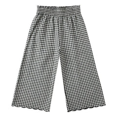 Rylee + Cru - Checkered Pants | Black