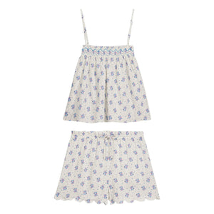 Louise Misha - Minala organic cotton pajamas | Cream