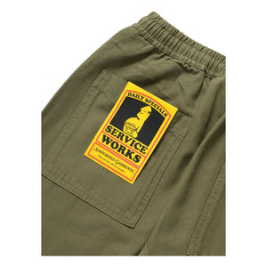 Service Works - Classic Chef Pants Made of Organic Cotton | Olive Green