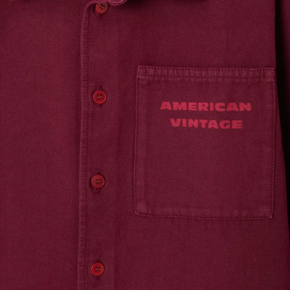 American Vintage - Lycaz Gömlek | Bordo