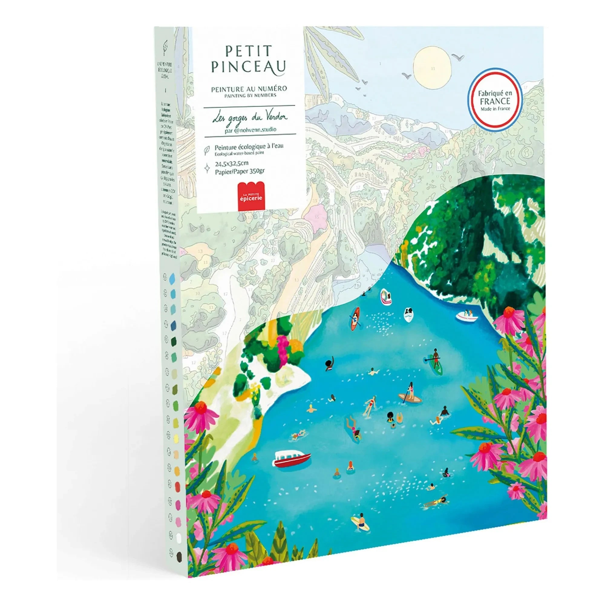 La Petite Épicerie - Nolwenn Studio’s Les Gorges du Verdon Paint Set