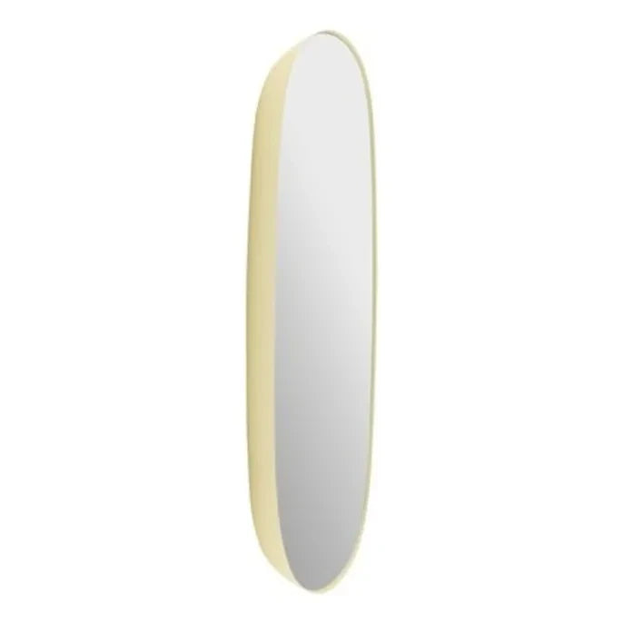 Muuto - Framed mirror 59x44 cm | Pale yellow